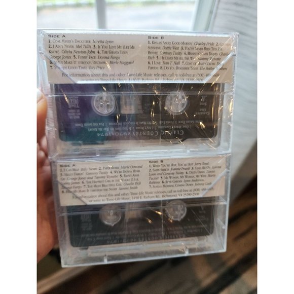 Time Life Classic Country Music 1965-1969, 1970- 1974 Sealed Cassette Tapes (4) - Picture 12 of 13